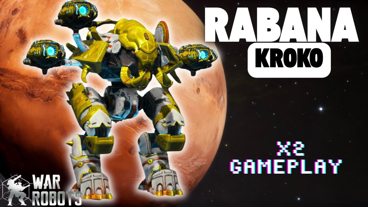 Rábana -kroko - war robots #warrobots 