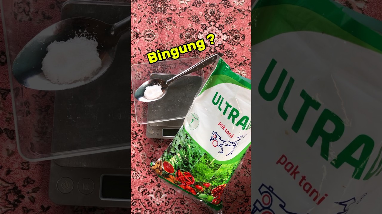 Segini takaran 2 gram ultradap !