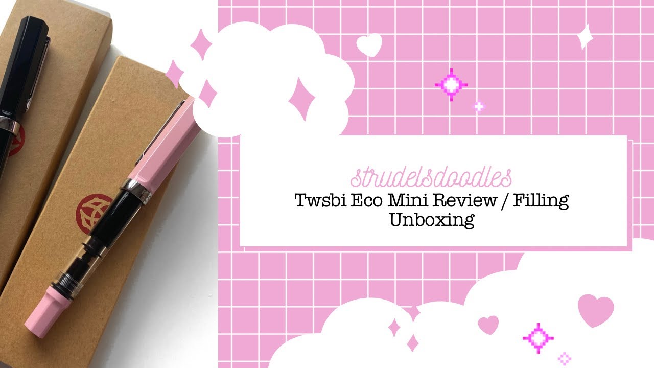 Twsbi Eco Fountain Pen Unboxing Review and Filling