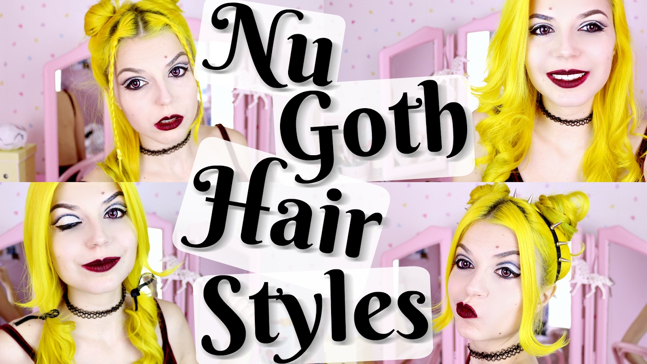 Easy Nu Goth/ Grunge Hair Styles