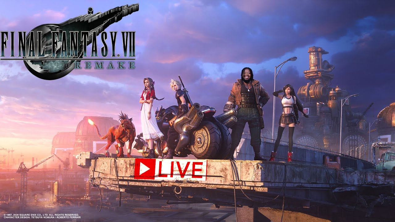 🔴 FF7 REMAKE INTEGRADE BLIND PLAYTHROUGH - @skratsx LIVE