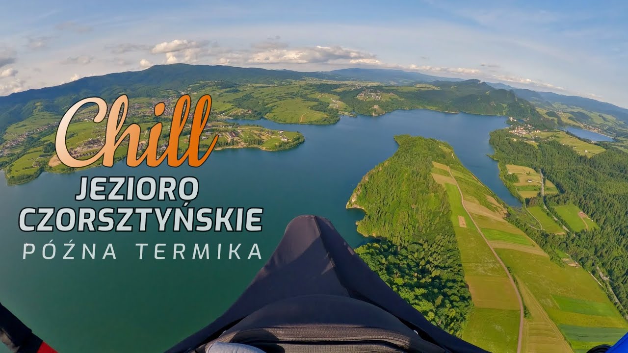 Miał być tylko żagiel - popołudniowa termika  Jezioro Czorsztyńskie 2025