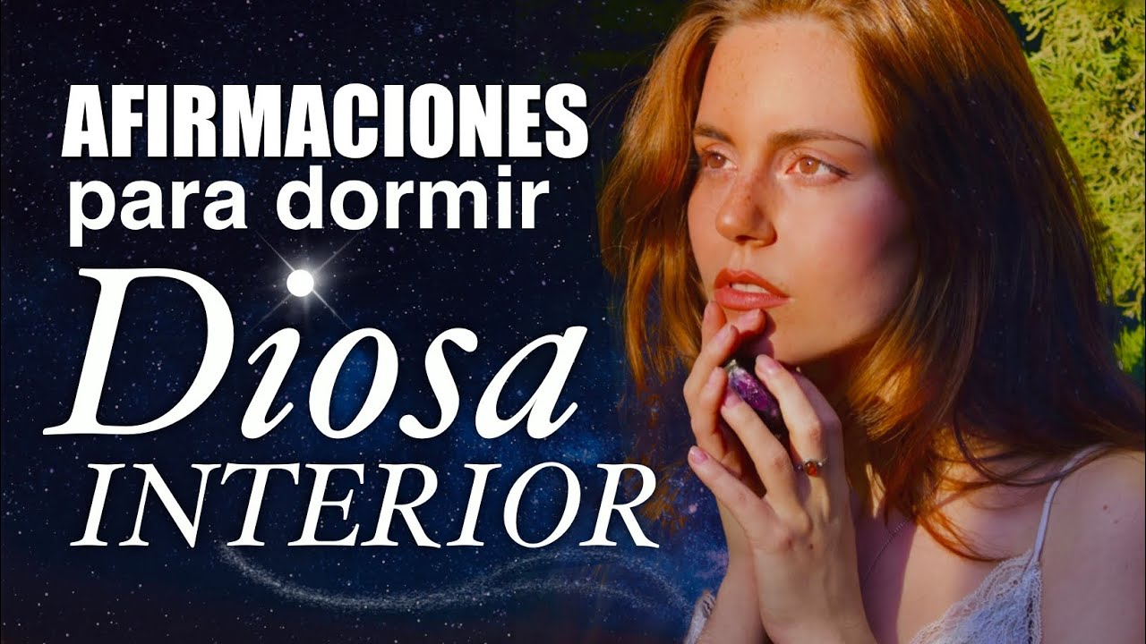 ¡RECUERDA QUIEN ERES DIOSA! 👑 Afirmaciones de Manifestación con tu ENERGÍA FEMENINA mientras DUERMES