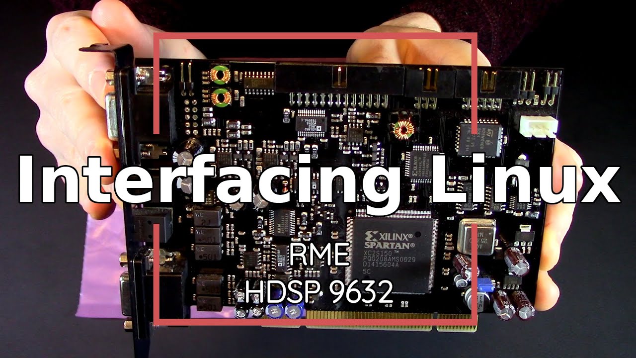 Interfacing Linux: RME Hammerfall DSP 9632