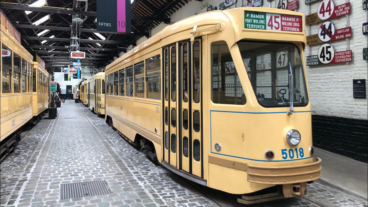 STIB/MIVB -🚊- Brussels tramway museum