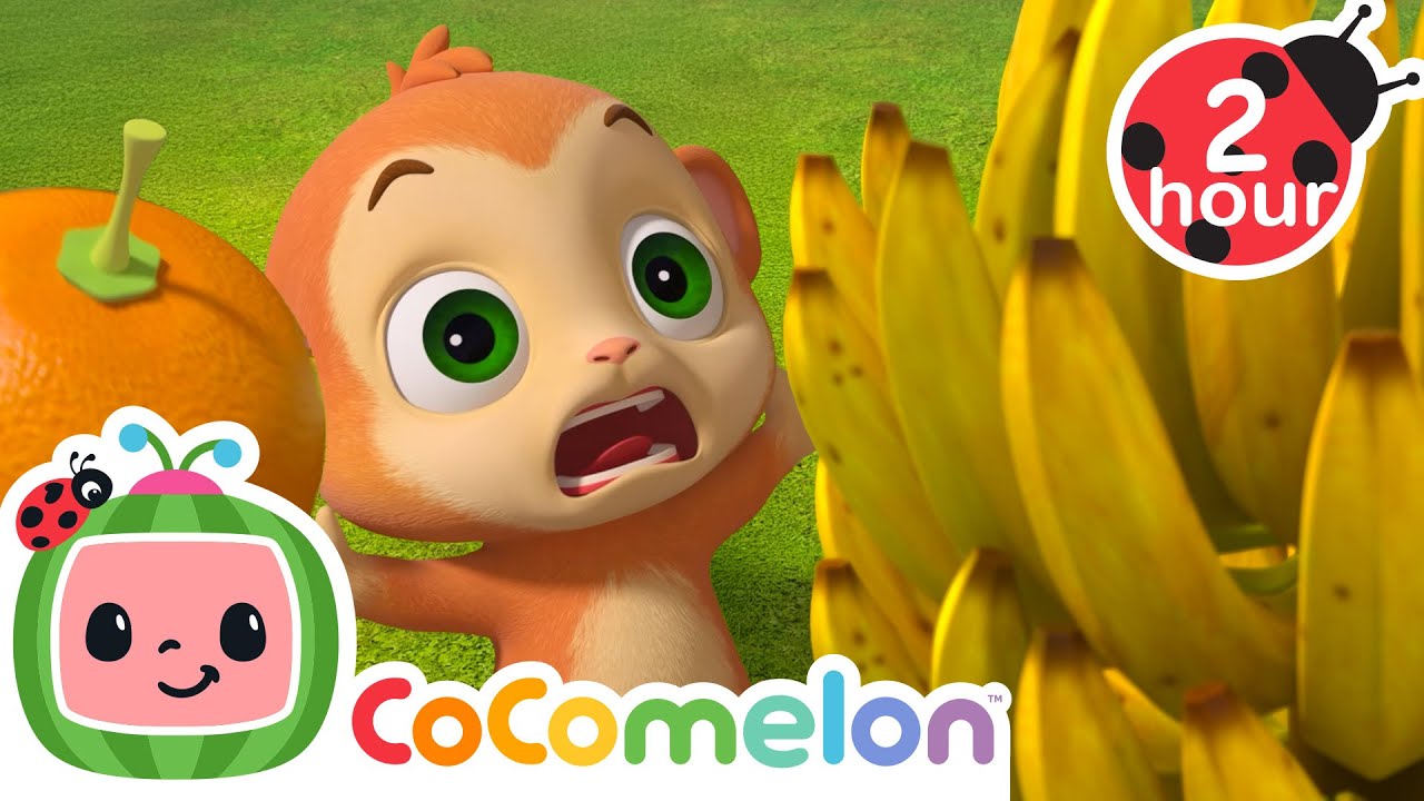 GIANT Fruits! 🍌🍊 CoComelon - Animal Time | Nursery Rhymes for Babies