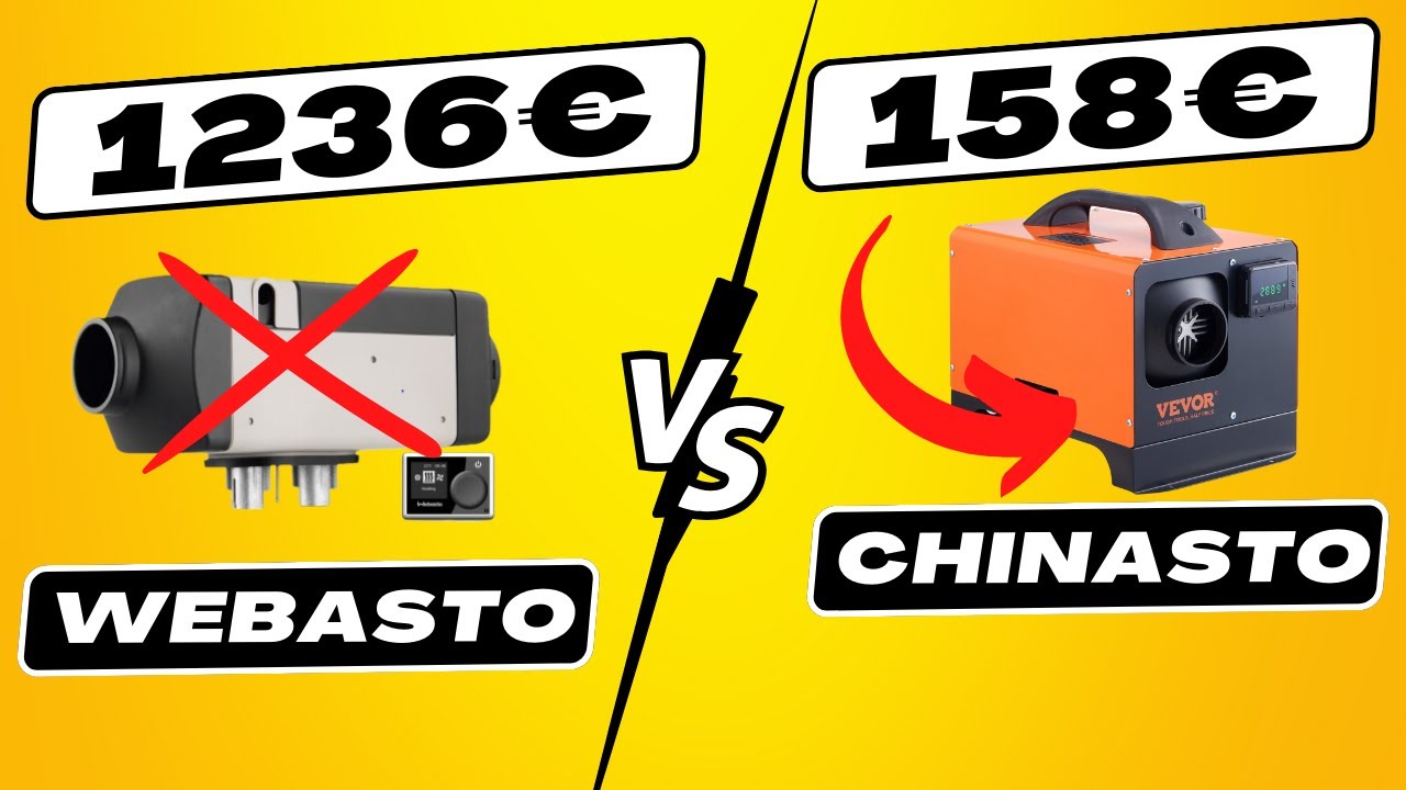 Webasto VS Chinasto ➡️ Le Chauffage Diesel Chinois VEVOR pour Camping-car, Van et Fourgon