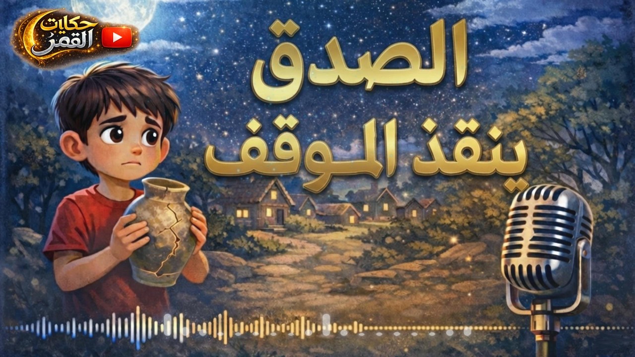 الصدق ينقذ الموقف | حكاية مؤثرة تعلم الأطفال الأمانة وتحمّل المسؤولية