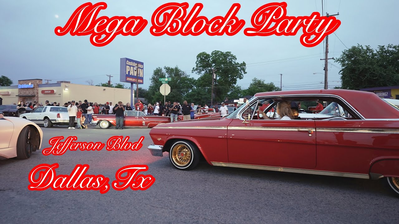 Jefferson Blvd Dallas,Tx#lowrider #slab #bigrims