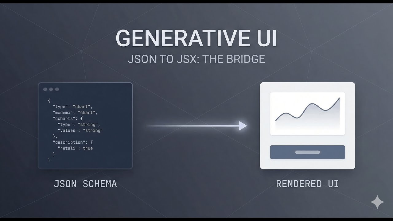#2 from JSON to JSX: Building the Bridge for Generative UI | Imagine The FUTURE Of.. | #generativeui