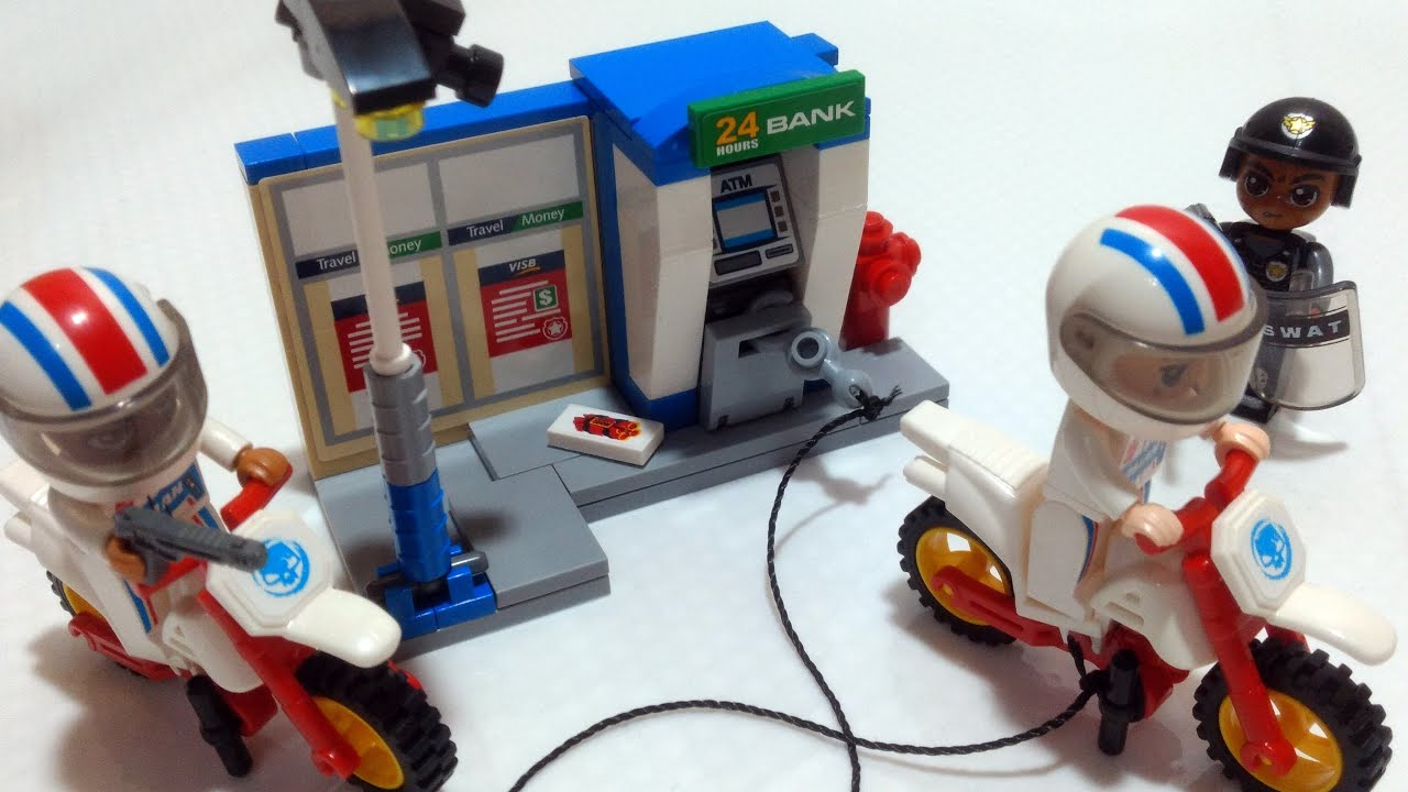 Lego Qman Police Battle Force 1926-1 - Rob ATM Machine