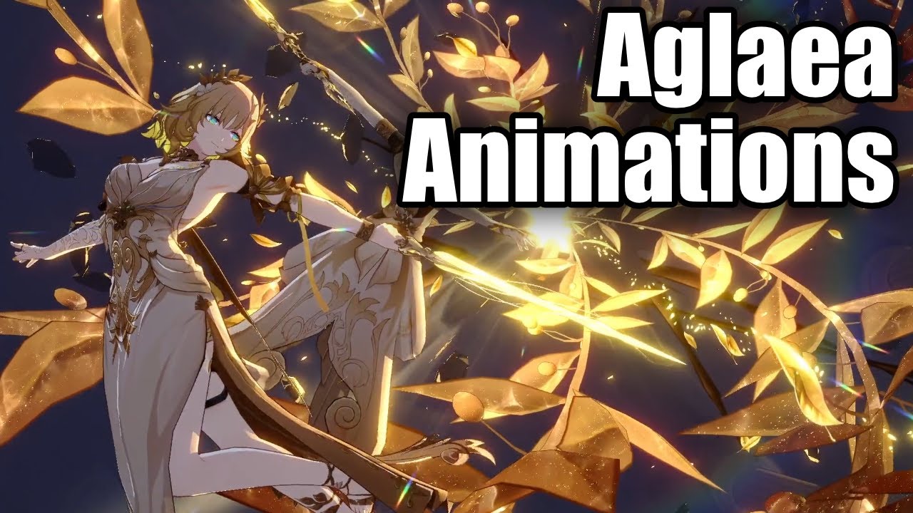 Aglaea leaked animations - Honkai Star Rail - #aglaea #hsr