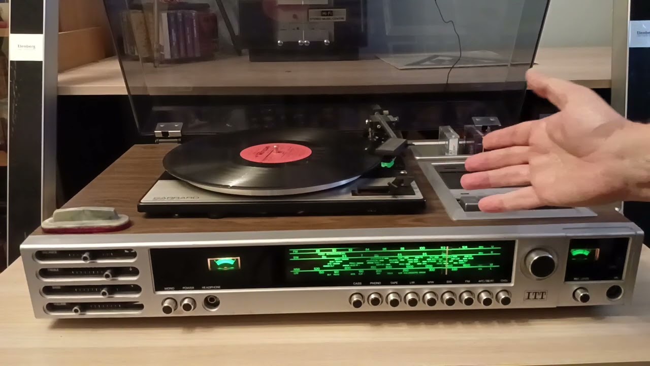 ITT Schaub Lorenz J174 & Garrard SP25 MK4 мини-обзор и работа аппарата от 12.11.2023