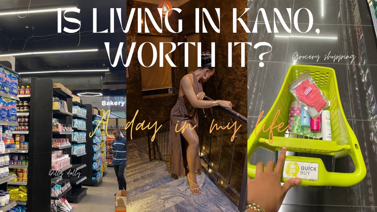 Life in Kano, Nigeria🤎| dilly dally, day in my life, grocery shopping, working on radio, vlog!!