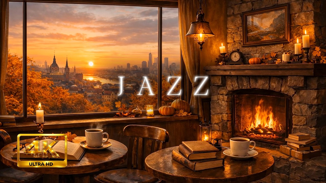 Morning Cozy Cafe | 1 hour Smooth Jazz Music | Sunrise View Coffee Shop