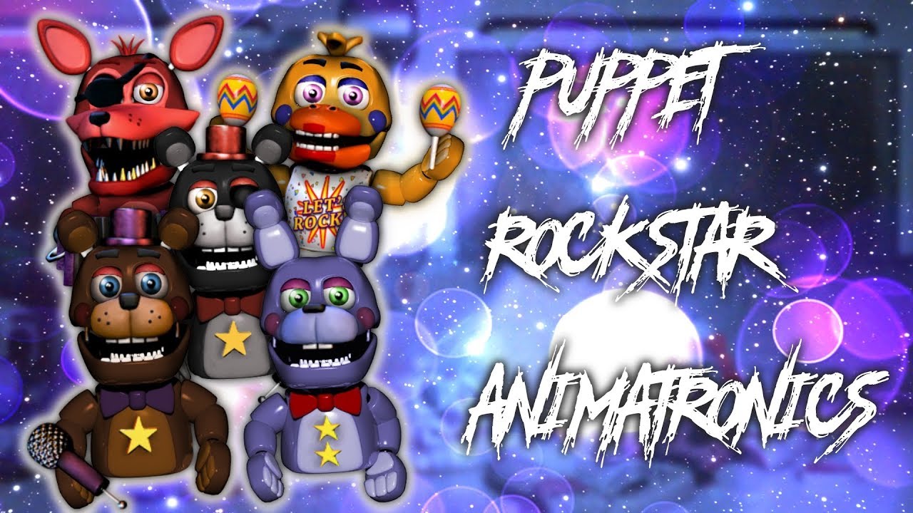 [ Speed Edit | FNAF ] Making Puppet Rockstar Animatronics