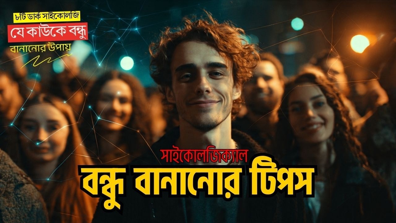 যে কাউকে বন্ধু বানানোর ৮টি গোপন সাইকোলজিক্যাল ট্রিকস | How to Make Friends | Friendship Psychology