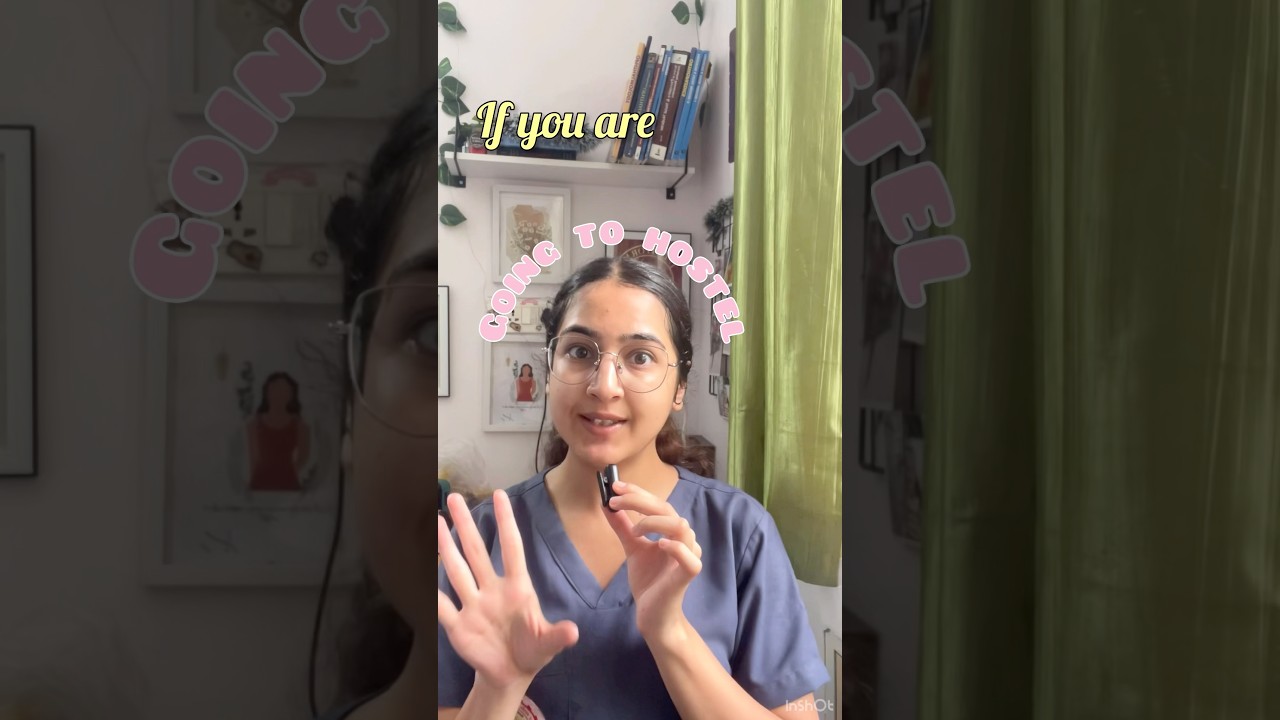 HOSTEL ESSENTIALS ✨|| must have 😱 ||Medical clg || MBBS #trending #neet #viralvideos