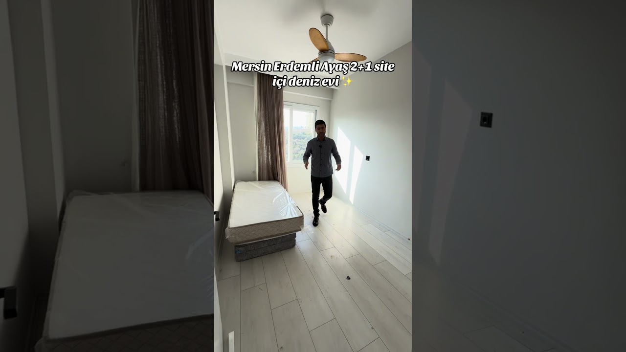 MERSİN ERDEMLİ AYAŞ 2+1 SİTE İÇİ DENİZ EVİ