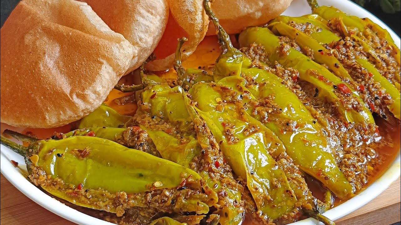 अगर मिर्च फ्राई ऐसे बनाओगे तो बिना भूख भी 4 रोटी इसी से खाओगे | Mirchi Fry | Hari Mirch Fry Recipe 