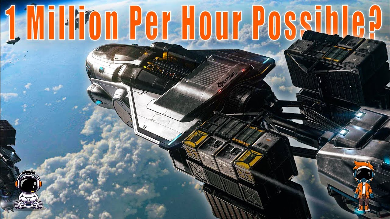 Can I Make One Million aUEC per Hour With a Hull A in Star Citizen?