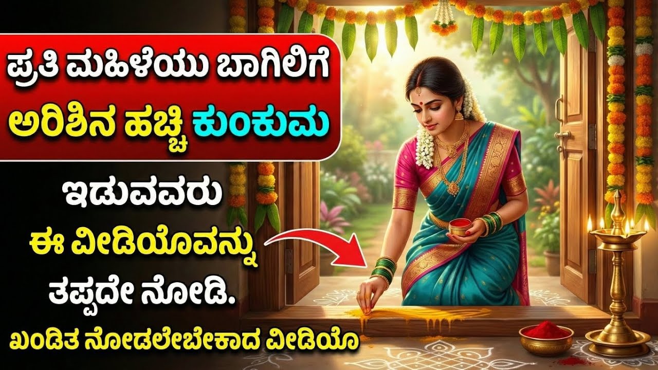 ಪ್ರತಿದಿನ ಬಾಗಿಲಿಗೆ ಅರಿಶಿನ-ಕುಂಕುಮ ಹಚ್ಚುತ್ತಿದ್ದೀರಾ? ಈ ರಹಸ್ಯ ಗೊತ್ತಿಲ್ಲದಿದ್ದರೆ ಫಲಿತಾಂಶ ಸಿಗುವುದಿಲ್ಲ