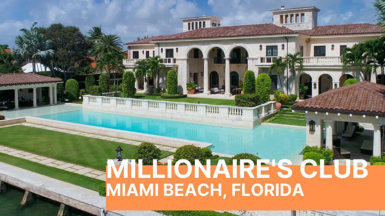 Miami Beach Millionaire's Club: Tour Breathtaking Mansions