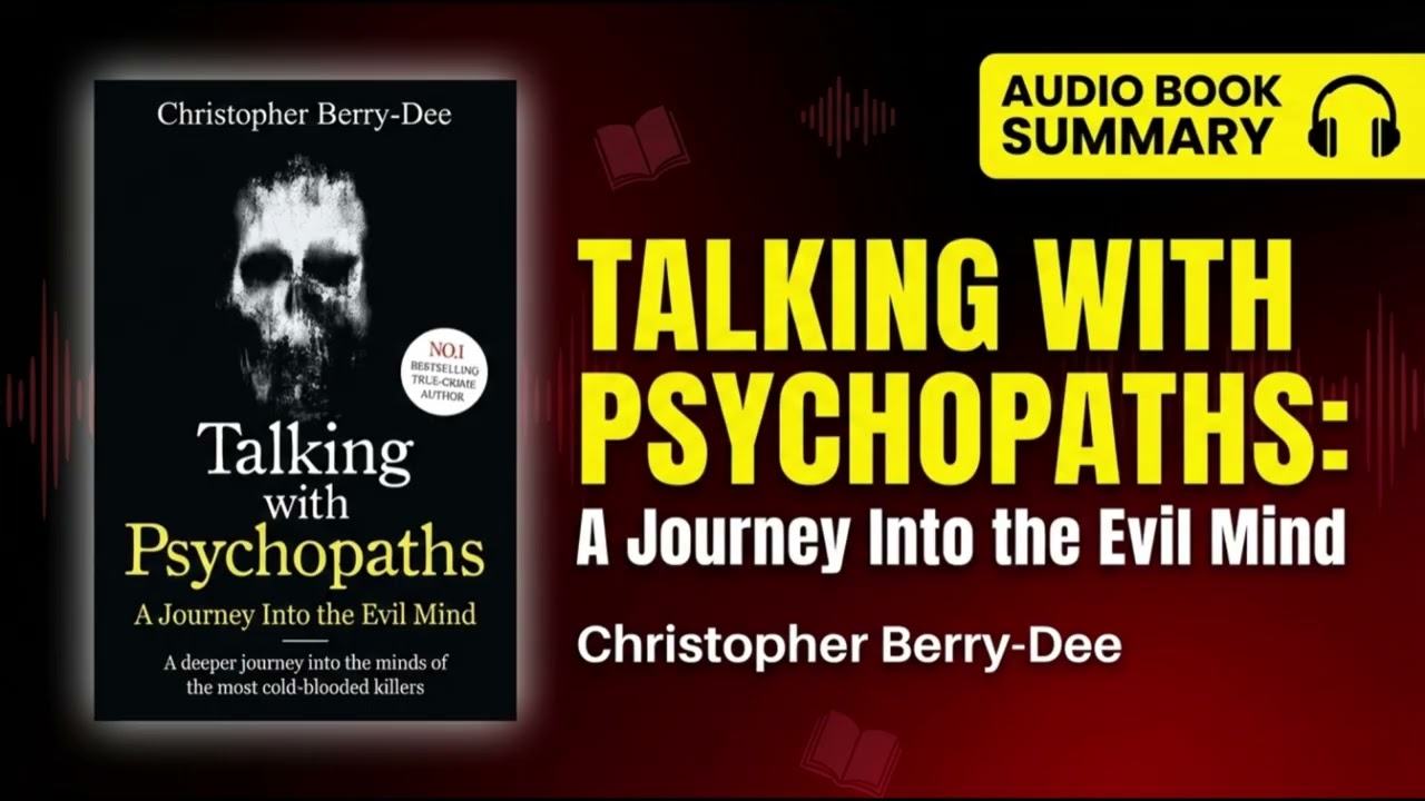 Talking With Psychopaths by Christopher Berry-Dee | Complete Summary | Inside the Criminal Mind