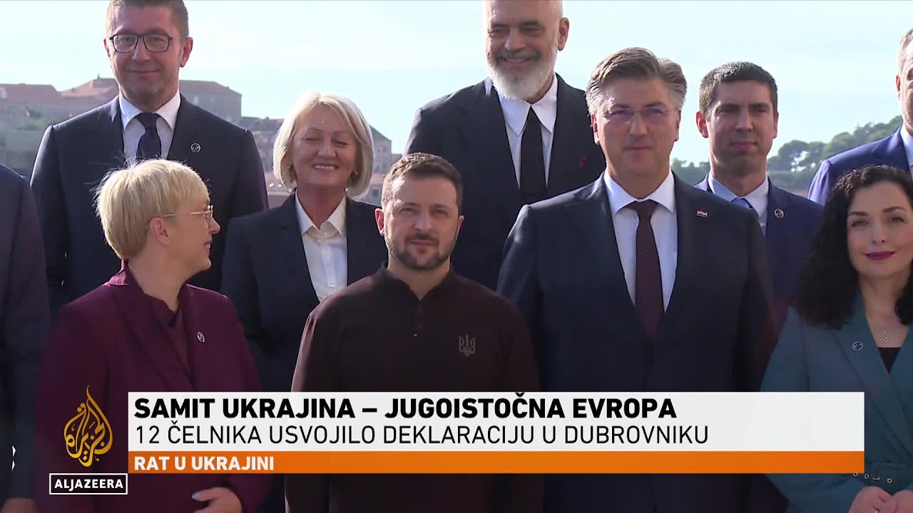 Usvojena Dubrovačka deklaracija; Zelenski najavljuje priliku za okončanje rata