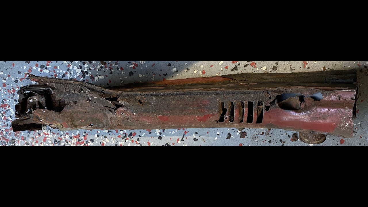 VW Bug Heater Channel Removal