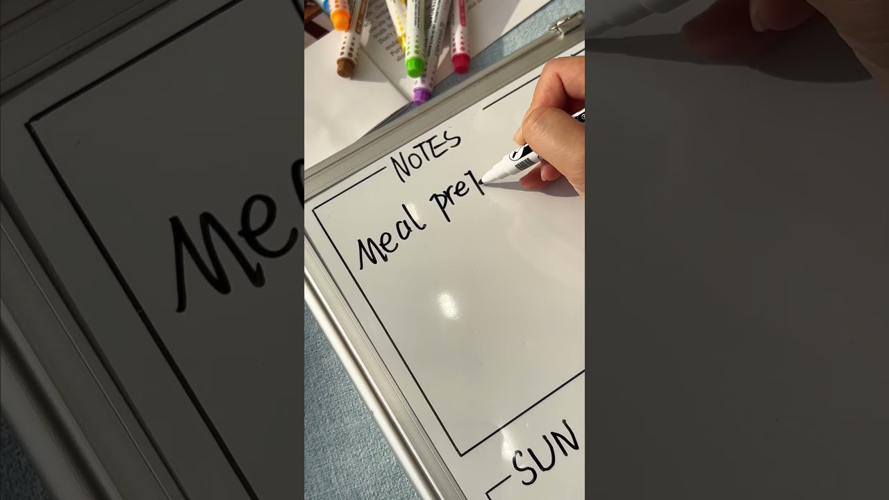 🚀 Not just a whiteboard&mdash;your roadmap to a productive week. #dryerase #dryeraseboard #whiteboard