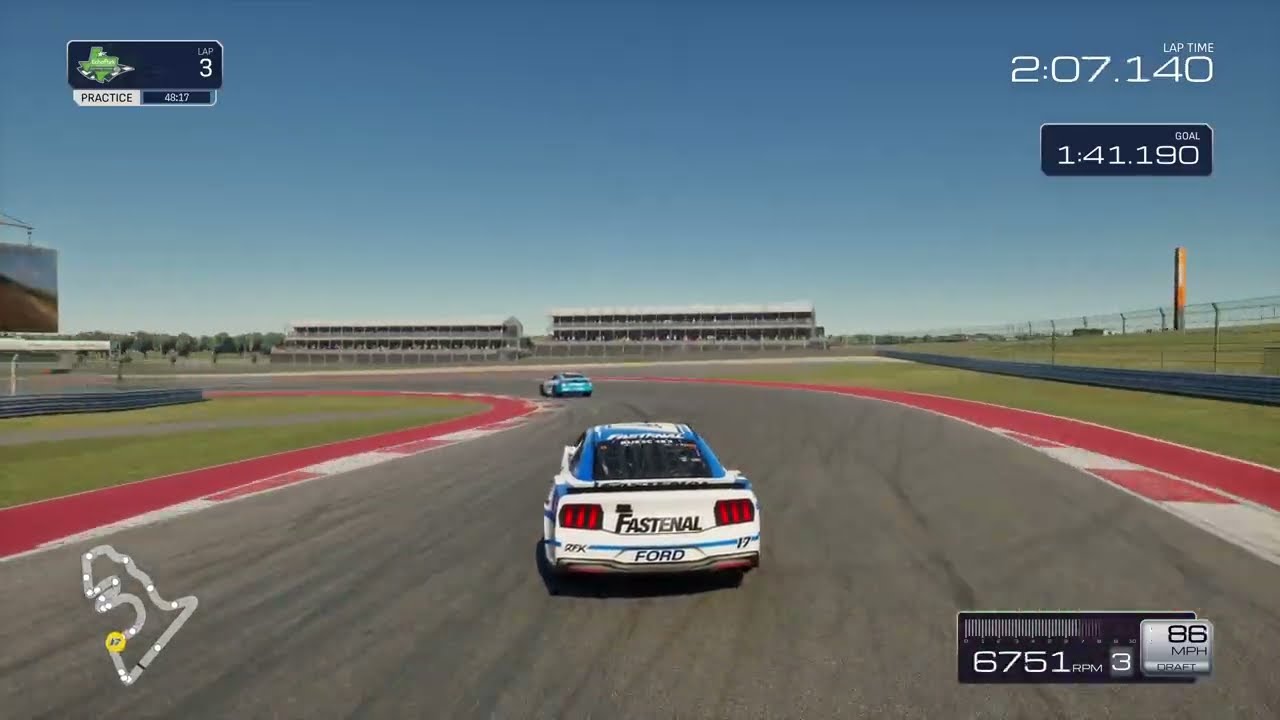 NASCAR 25 Full COTA Layout