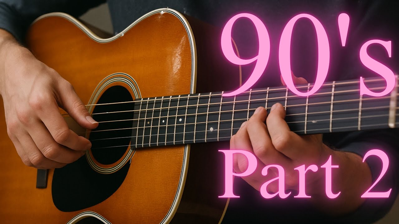 ЛУЧШИЕ акустические риффы 90-х, которые должен знать каждый гитарист. ЧАСТЬ 2