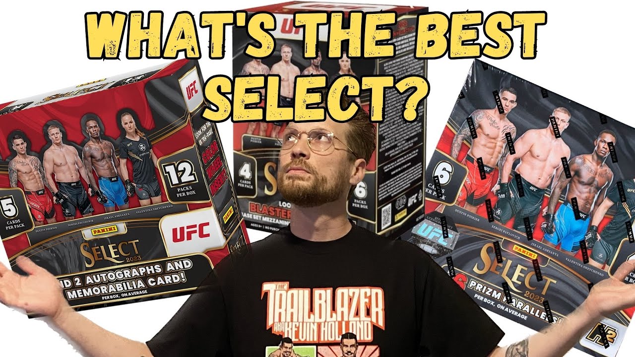What's THE BEST UFC Select? | 2023 Panini UFC Select Blaster Box, H2, & Hobby Packs | Value for $60