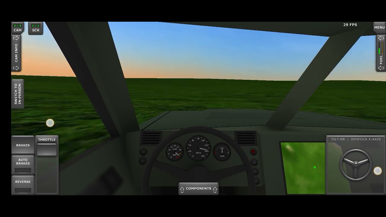 Driving a helper car in TPFS #turbopropflightsimulator#aviation 
