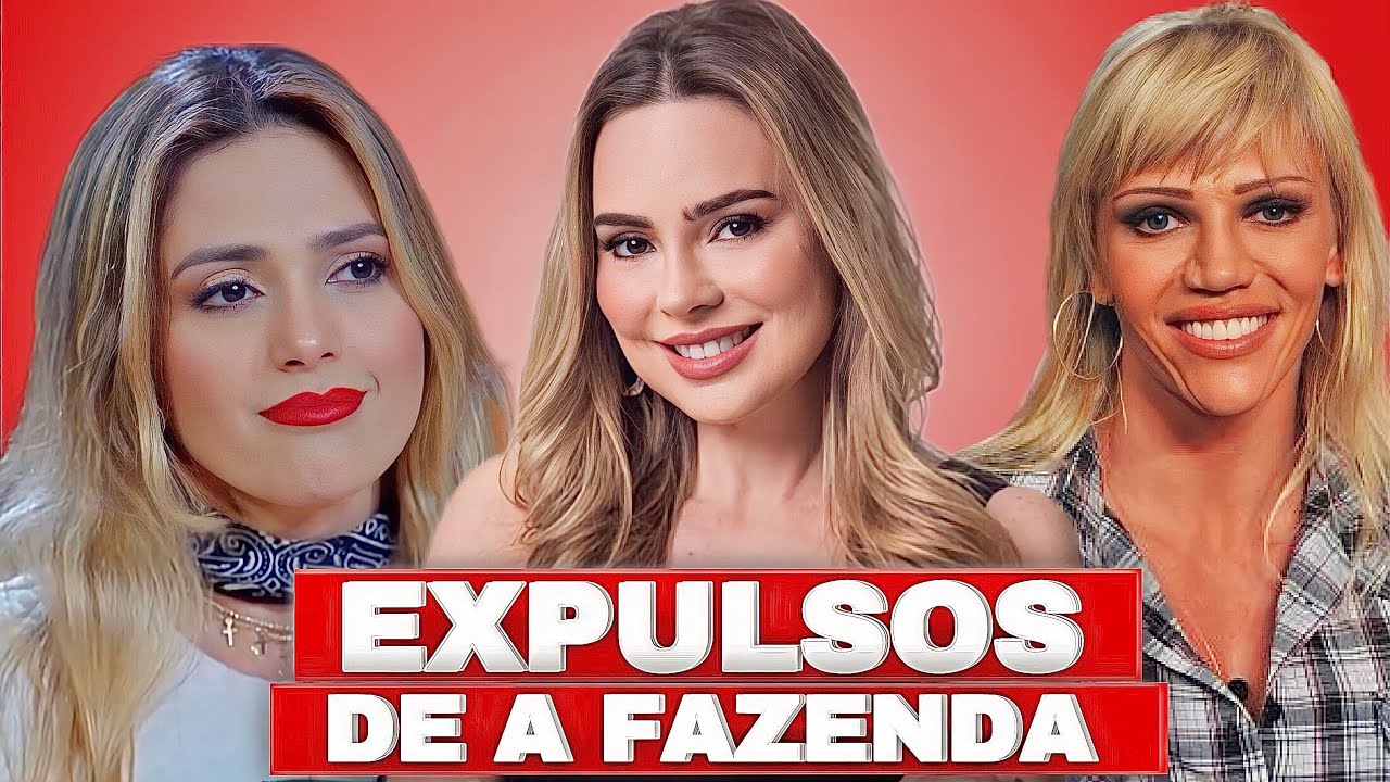 Veja todas as expulsões de A Fazenda e como eles estão