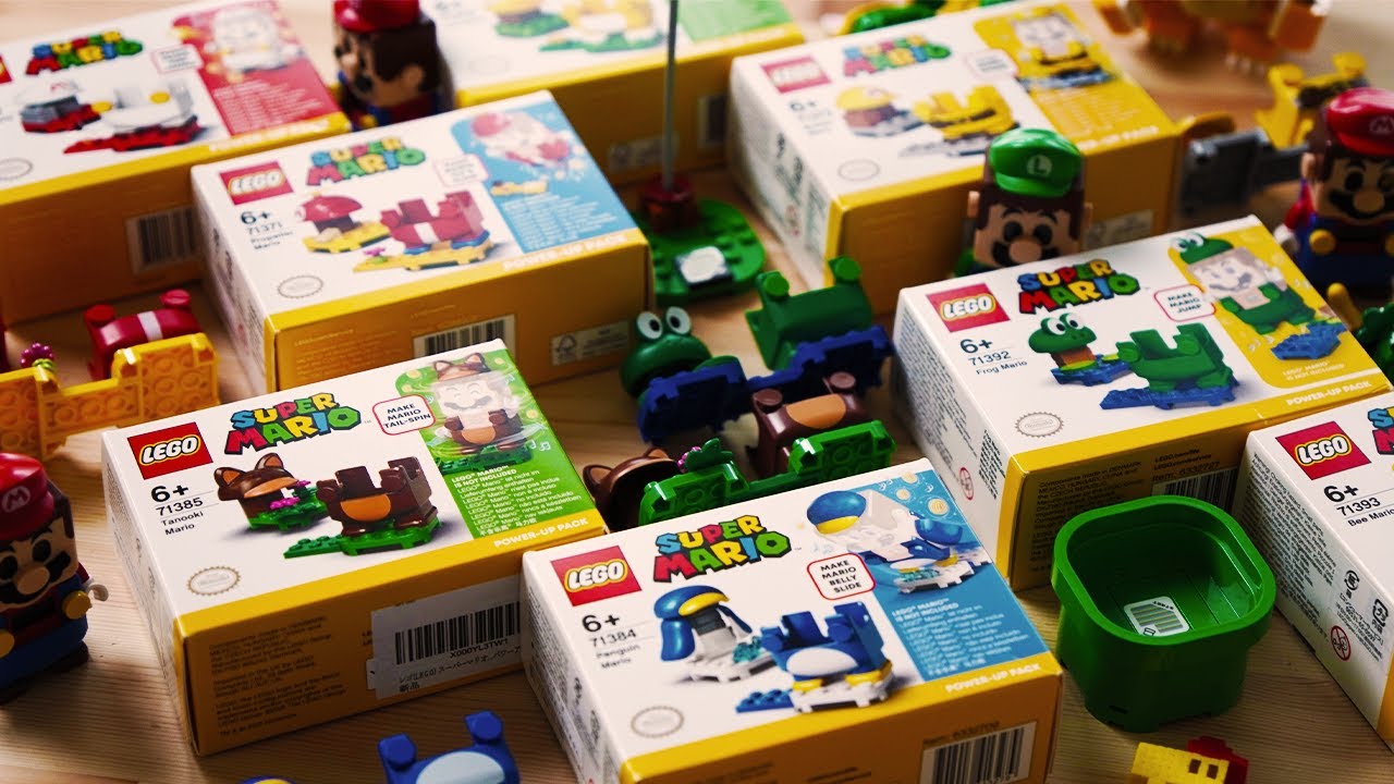 Lego Super Mario ALL POWER UP PACK レゴスーパーマリオの全てのパワーアップパック