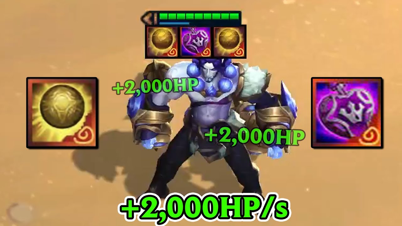 2000 HP Heal/s?! New Artifact Sylus!!
