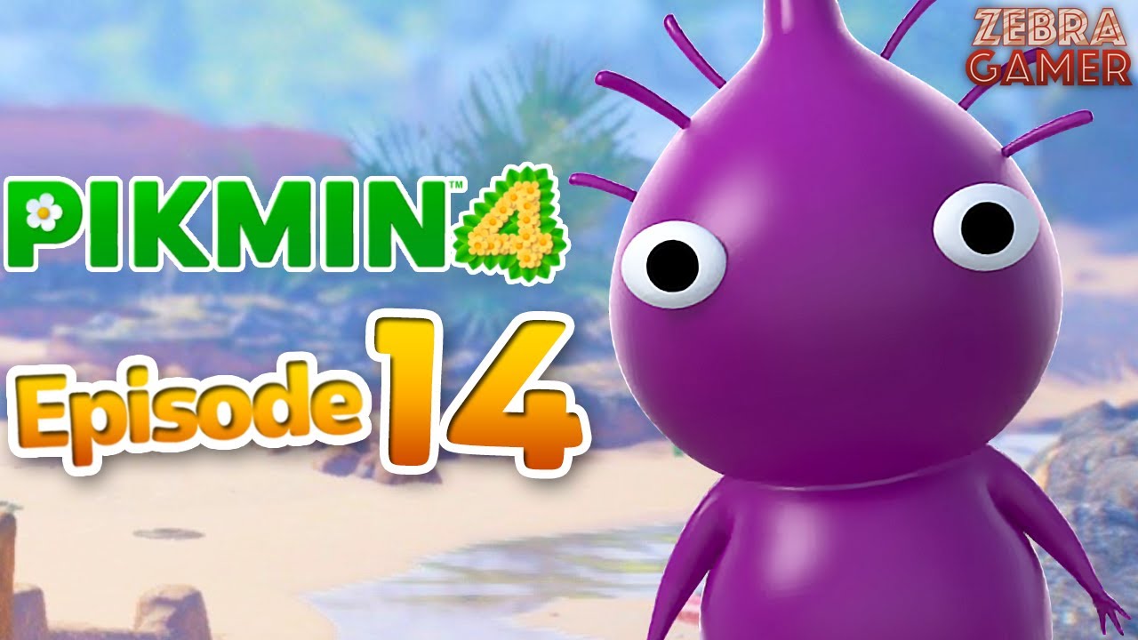 Purple Pikmin! Engulfed Castle! - Pikmin 4 Nintendo Switch Gameplay Walkthrough Part 14