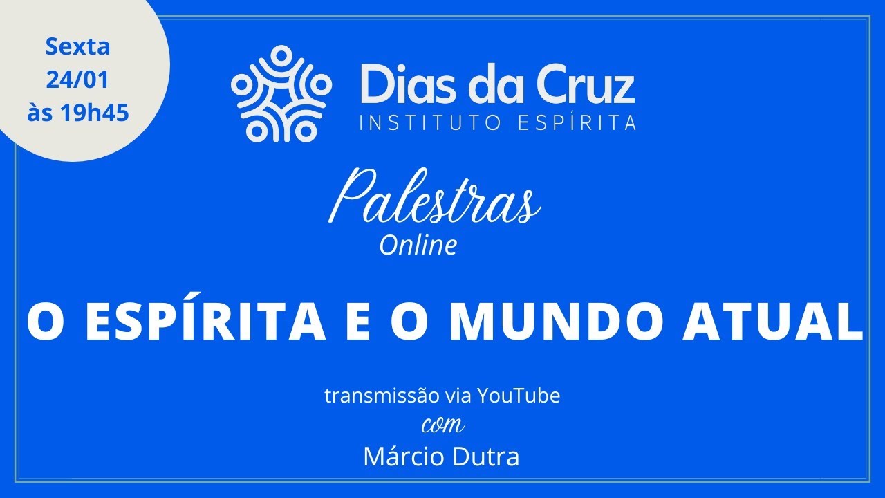 O espírita e o mundo atual