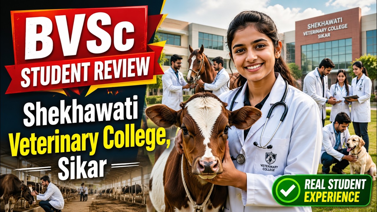 (VIDEO-C) BVSc Student Review | Shekhawati Veterinary College Sikar | #Shorts