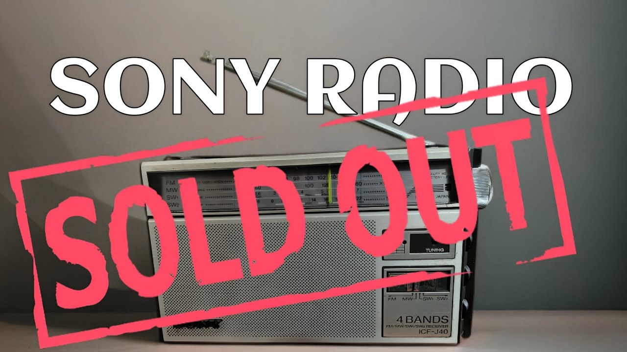 Sony Radio Sold Out In West Bengal || IRSHAD VCR 9198909071 || #vcr #soldout #forsale 
