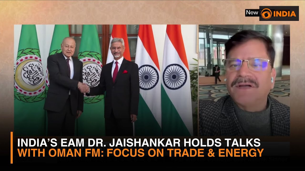 India&rsquo;s EAM Dr. Jaishankar Holds Talks with Oman FM | Focus on Trade & Energy