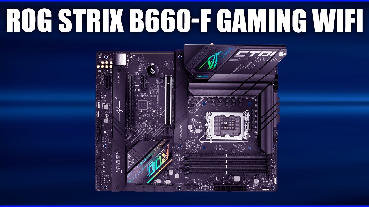 Материнская плата ASUS ROG STRIX B660-F GAMING WIFI