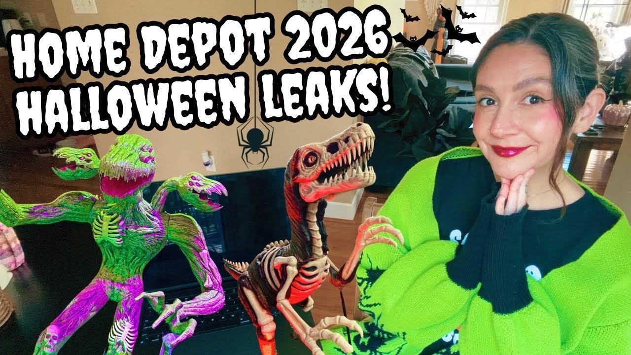 Home Depot HALLOWEEN 2026 leaks!🎃 let&rsquo;s discuss🤓