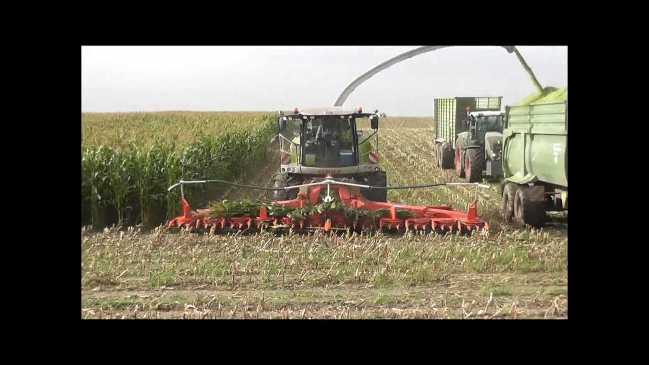 Claas Jaguar 960 Feldhäcksler+Kremper 12 Reiher Schneidwerk. Maishäckseln 2011 by ffarmer99