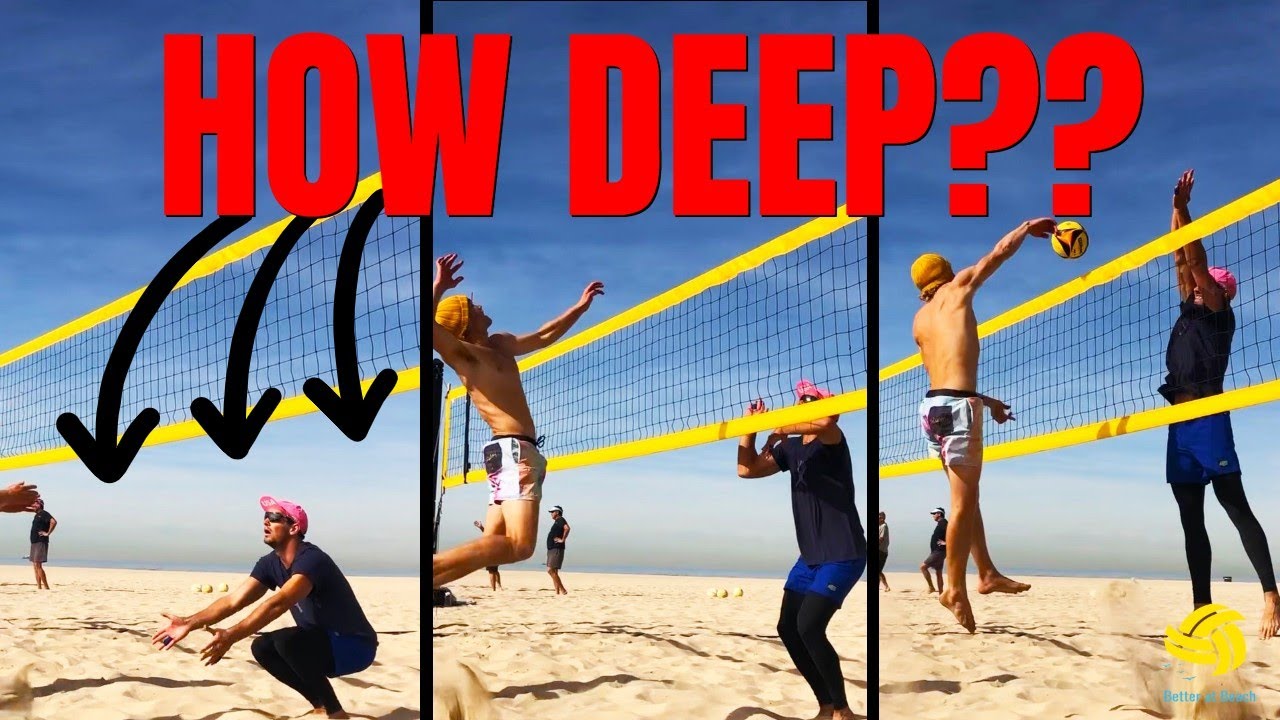How to Block in Beach Volleyball | How Low Should You Go?