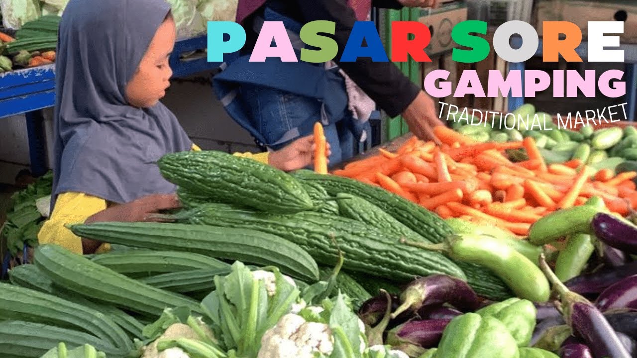 SUASANA PASAR TRADISIONAL JOGJA || PASAR SORE GAMPING TERBARU TAHUN 2025