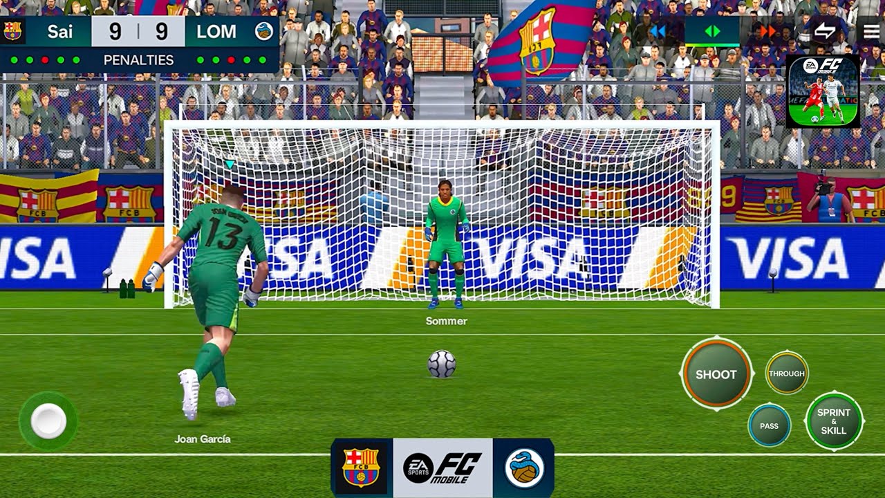 Fc Mobile Penalty Shootout #104 FC Barcelona Vs Lombardia FC #fcmobile26