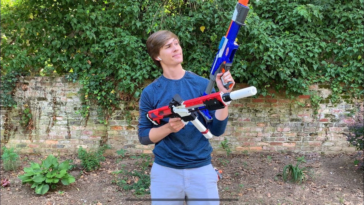 Picking a primary, Building a Nerf loadout.